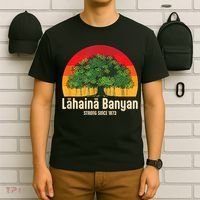 Banyan Tree Lahaina Maui Hawaii T-Shirt thumb 6