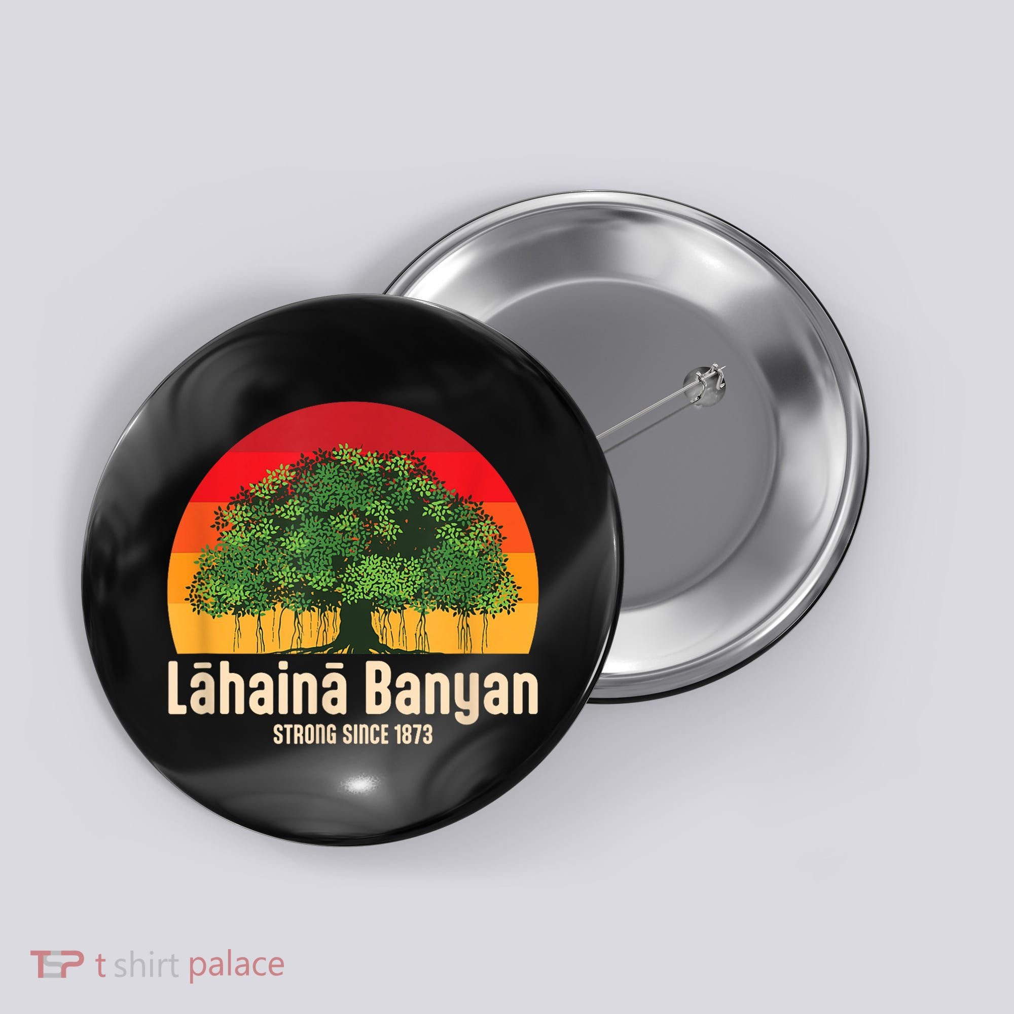 Banyan Tree Lahaina Maui Hawaii Button