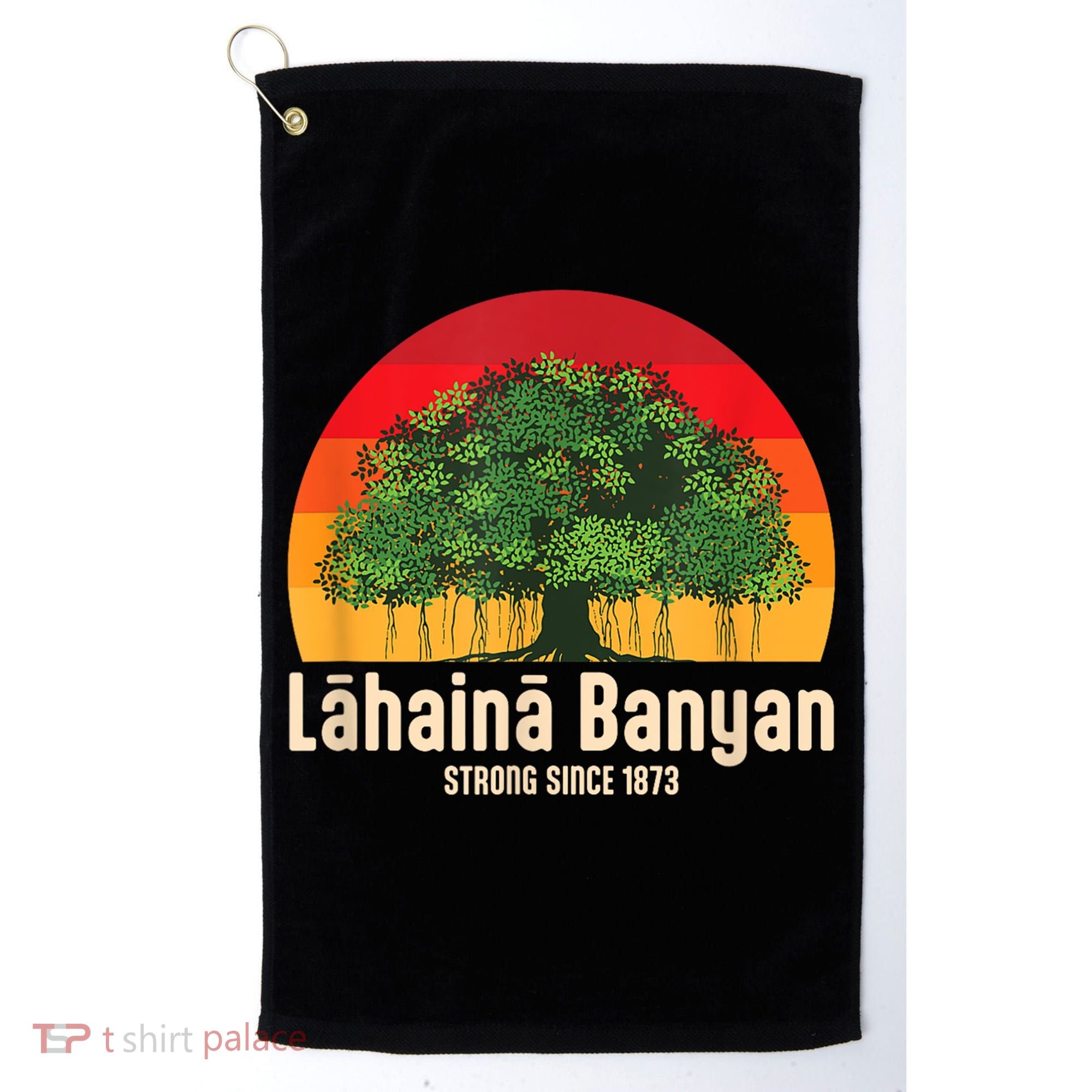 Banyan Tree Lahaina Maui Hawaii Golf Towel
