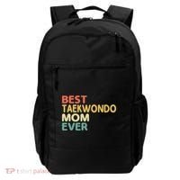 Best Taekwondo Mom Ever Martial Arts Tkd Gift Backpack thumb 0