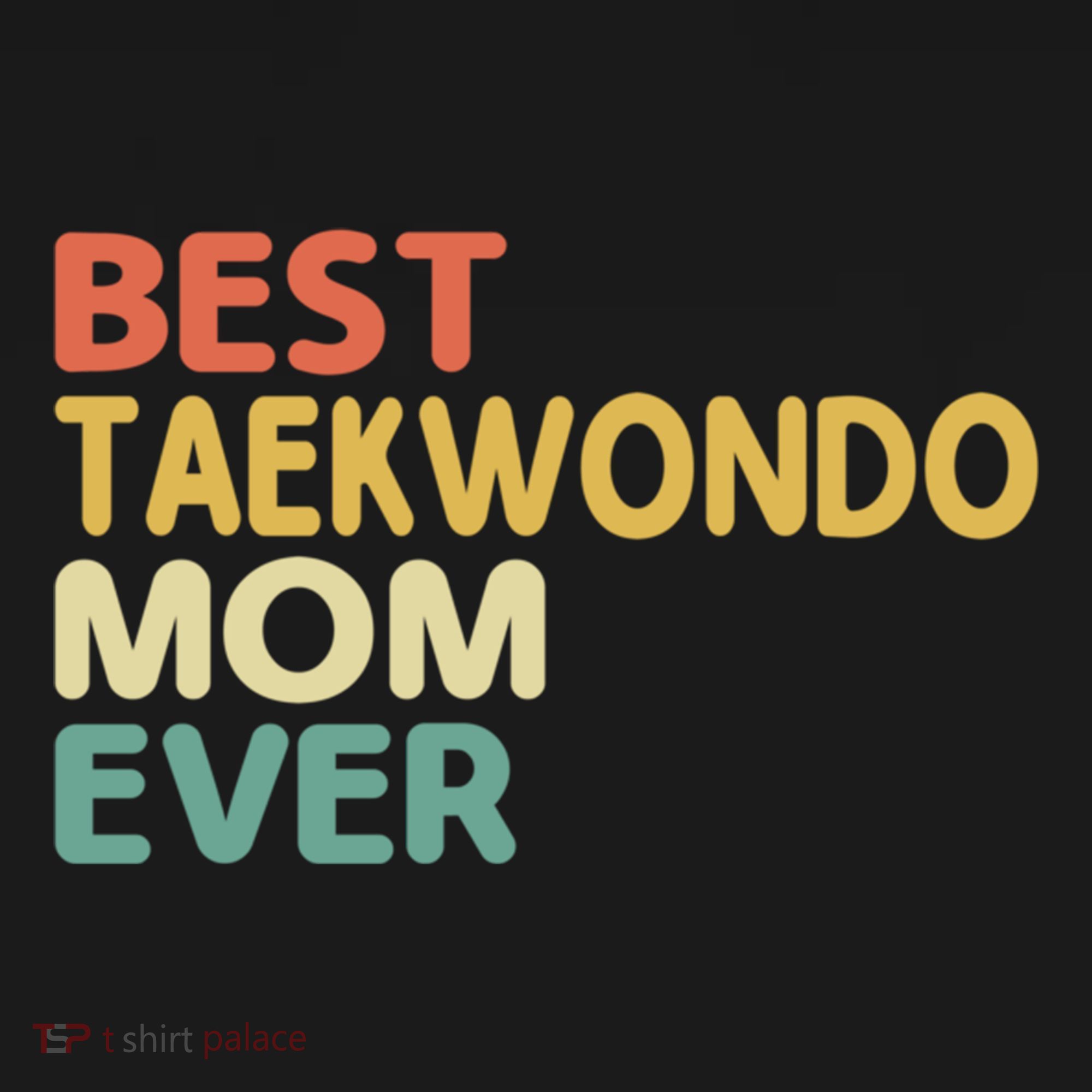 Best Taekwondo Mom Ever Martial Arts Tkd Gift Women's Hoodie