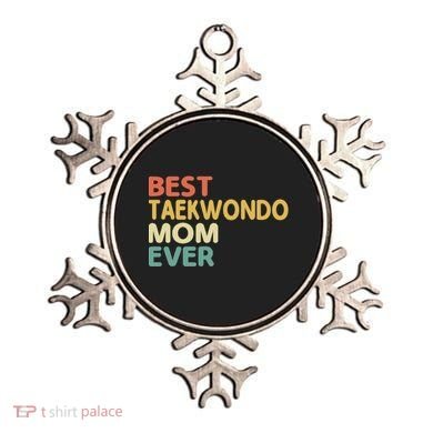 Best Taekwondo Mom Ever Martial Arts Tkd Gift Ornament