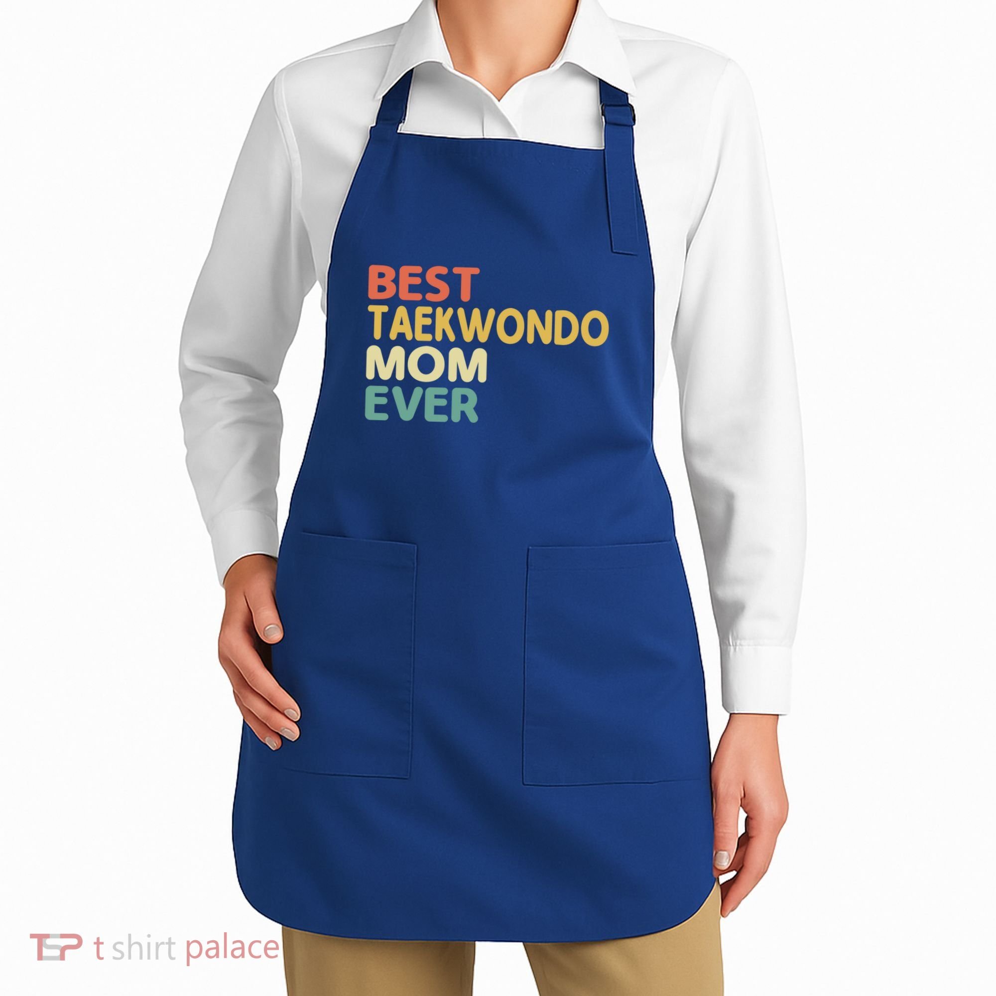 Best Taekwondo Mom Ever Martial Arts Tkd Gift Apron