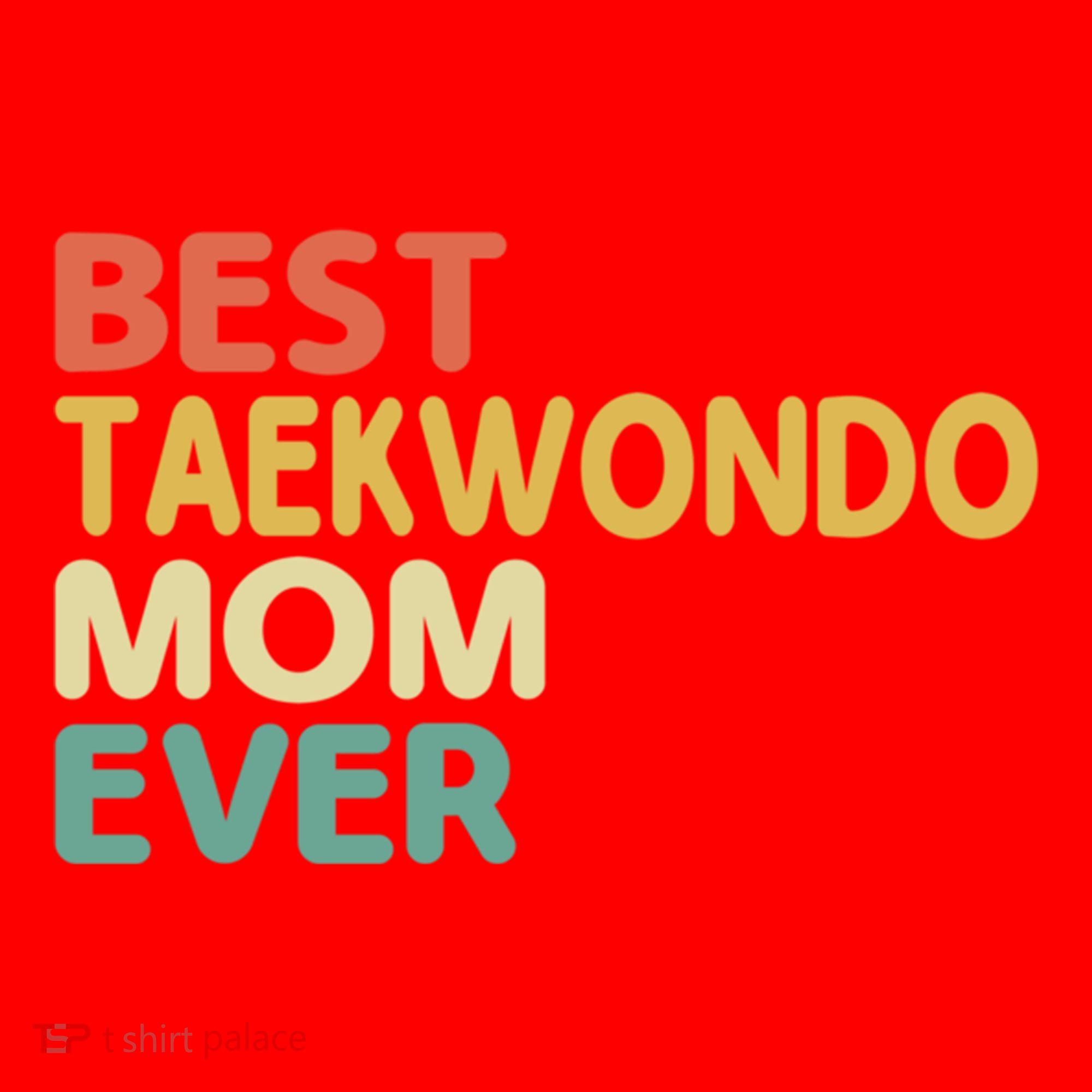 Best Taekwondo Mom Ever Martial Arts Tkd Gift Santa Hat