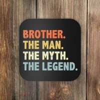 Brother The Man Myth Legend Father’s day gift for Brother Coaster thumb 0
