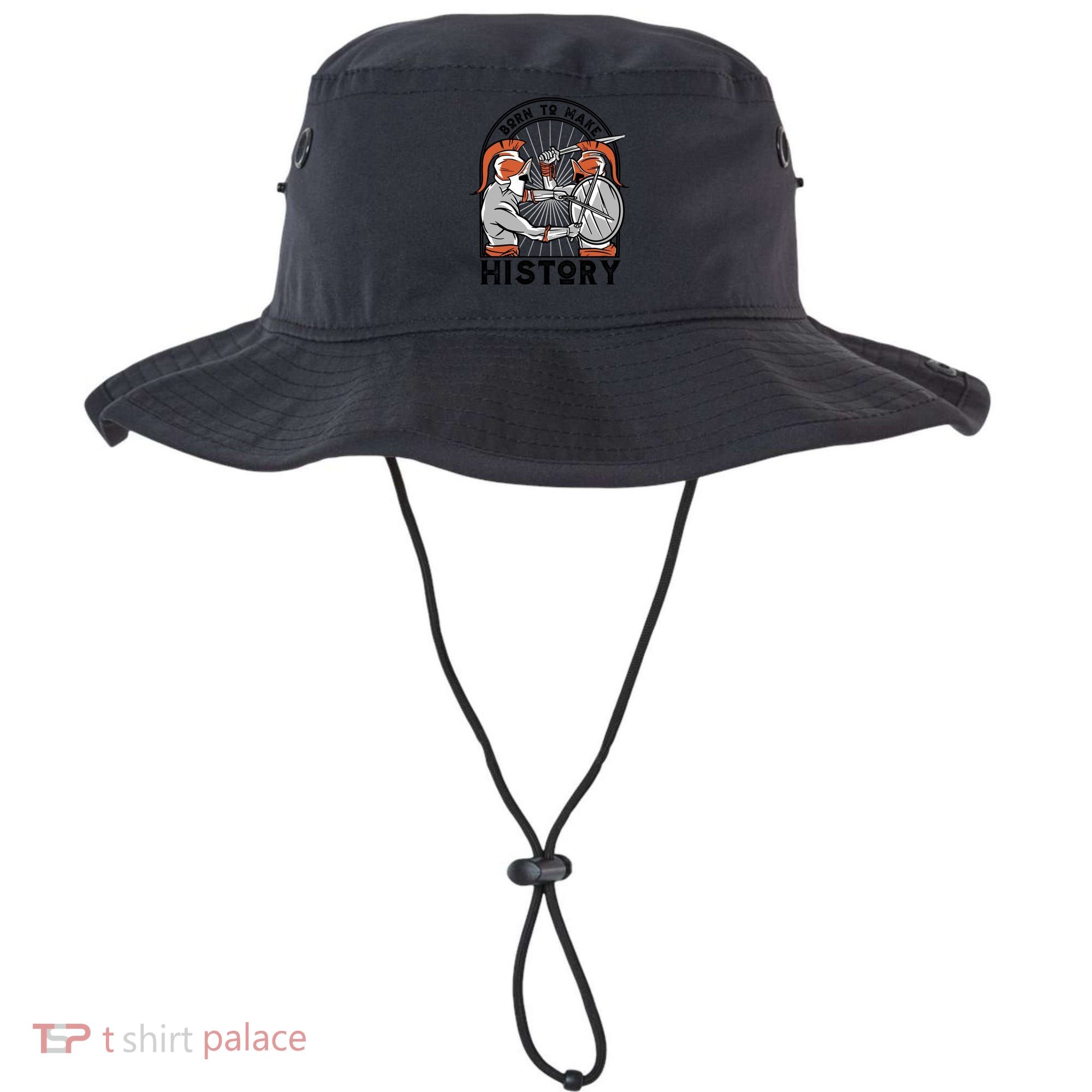 Born To Make History Spartan Bucket Hat
