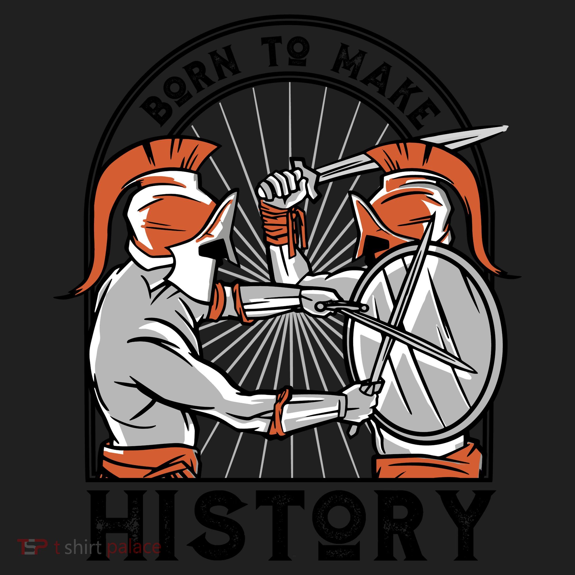 Born To Make History Spartan Beanie