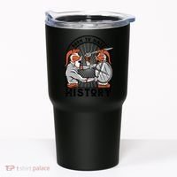 Born To Make History Spartan Tumbler thumb 0
