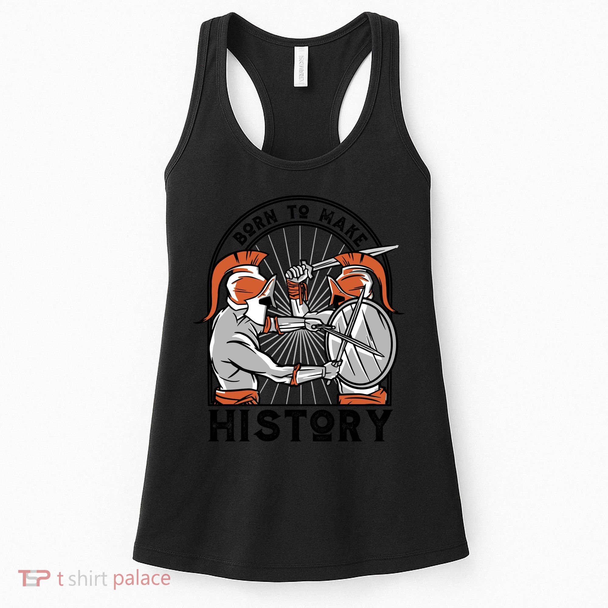 Born To Make History Spartan Women's Tank Top