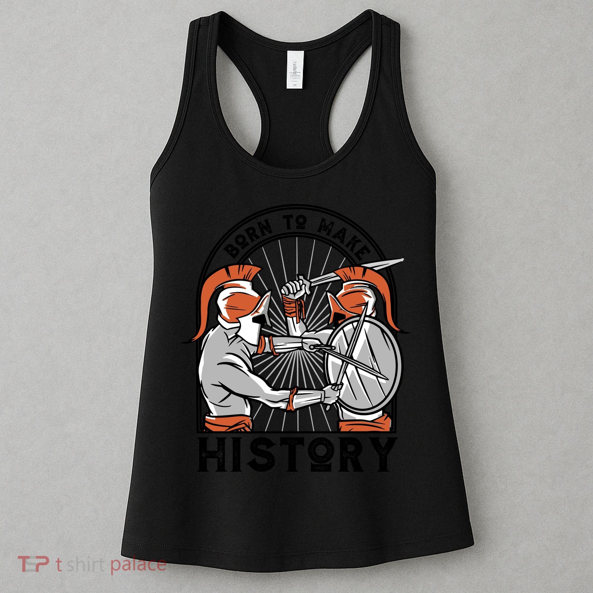 Born To Make History Spartan Women's Tank Top