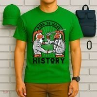 Born To Make History Spartan T-Shirt thumb 6