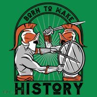 Born To Make History Spartan Toddler T-Shirt thumb 4