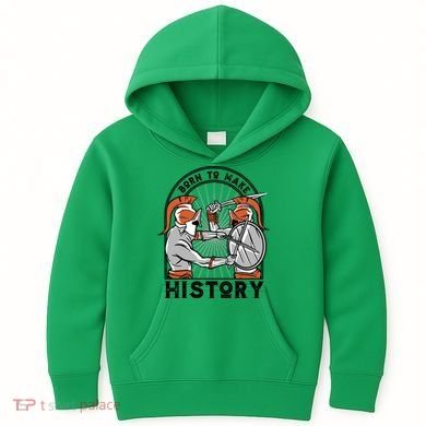 Born To Make History Spartan Kids Hoodie