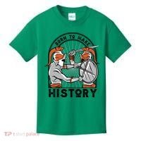 Born To Make History Spartan Kids T-Shirt thumb 0