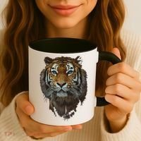Bengal Tiger Meaningful Gift Endangered Wildlife Lover Big Cat Gift Coffee Mug thumb 3