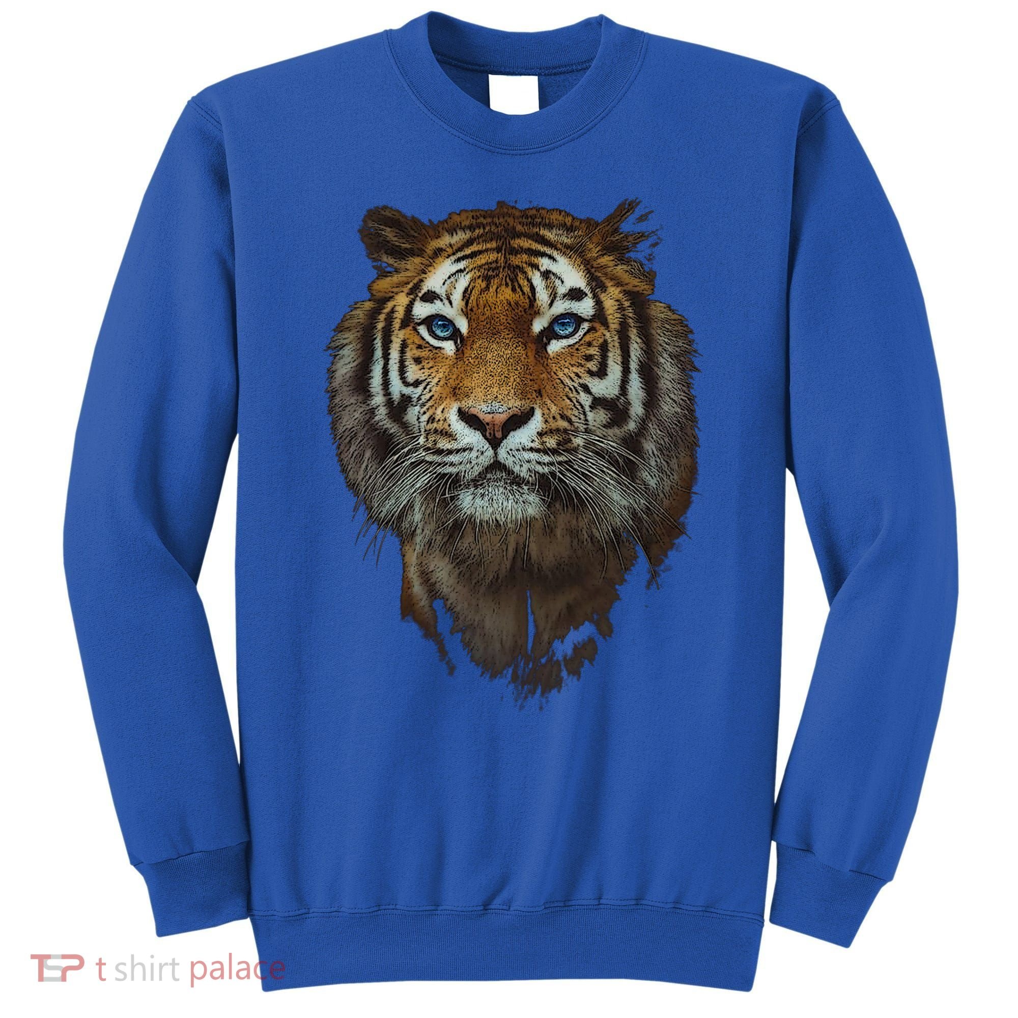 Bengal Tiger Meaningful Gift Endangered Wildlife Lover Big Cat Gift Sweatshirt