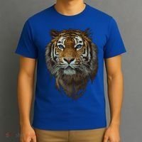 Bengal Tiger Meaningful Gift Endangered Wildlife Lover Big Cat Gift T-Shirt thumb 3