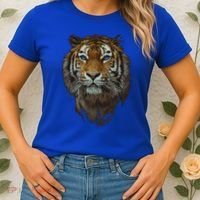 Bengal Tiger Meaningful Gift Endangered Wildlife Lover Big Cat Gift Women's T-Shirt thumb 2