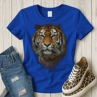 Bengal Tiger Meaningful Gift Endangered Wildlife Lover Big Cat Gift Women's T-Shirt thumb 3