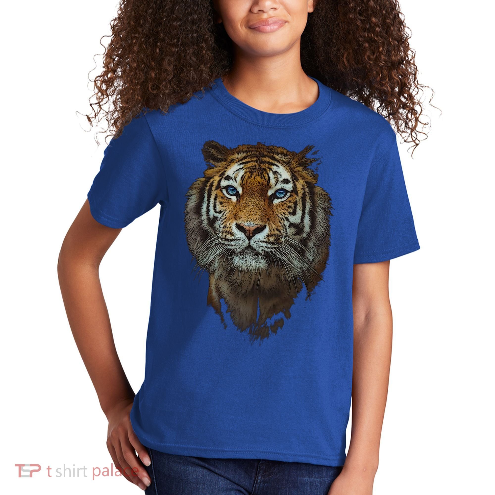 Bengal Tiger Meaningful Gift Endangered Wildlife Lover Big Cat Gift Kids T-Shirt