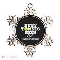 Busy Tennis Mom Club My Weekend Are Booked Gift Ornament thumb 0