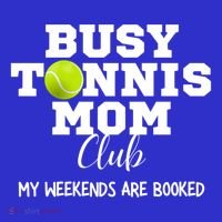 Busy Tennis Mom Club My Weekend Are Booked Gift Visor thumb 3