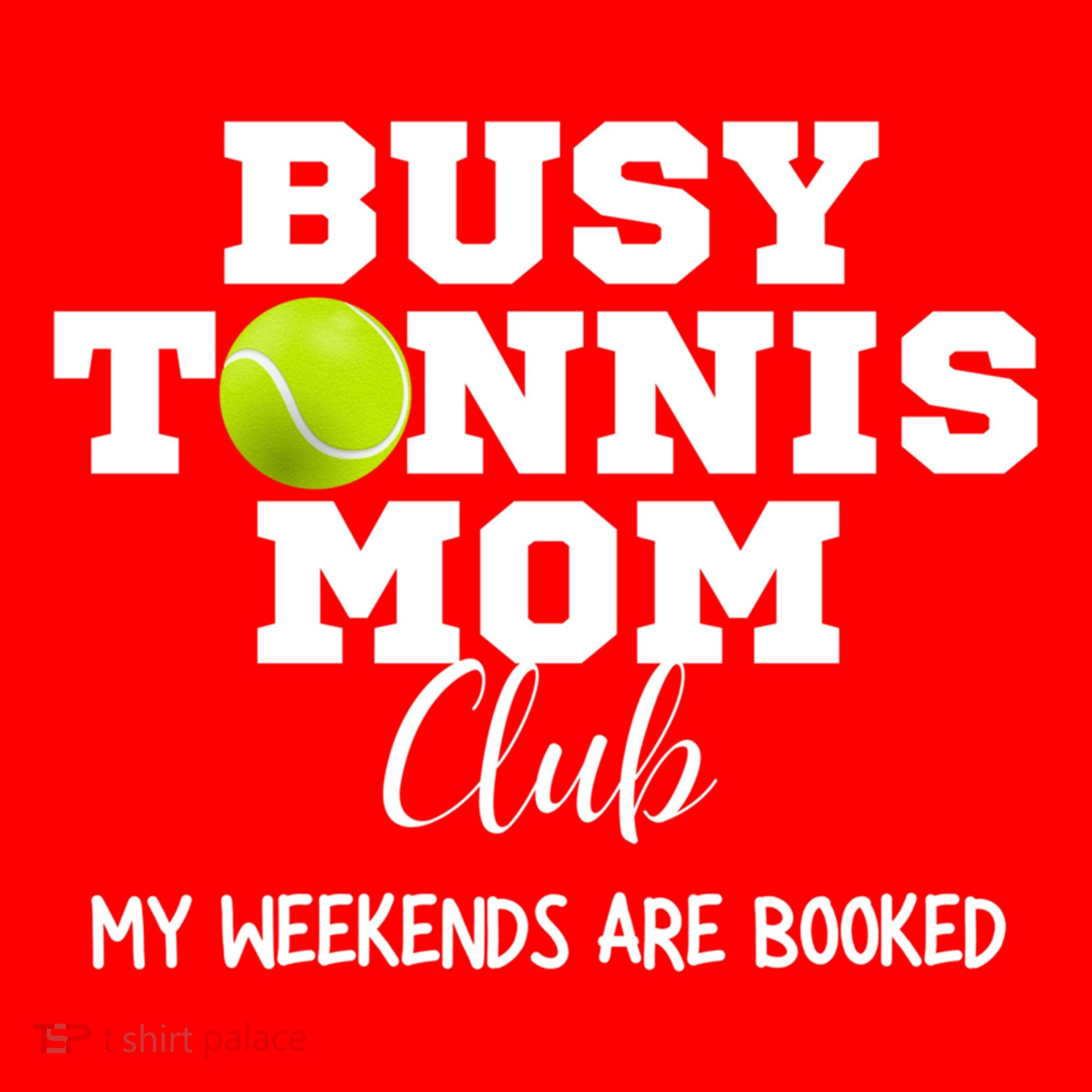Busy Tennis Mom Club My Weekend Are Booked Gift Santa Hat