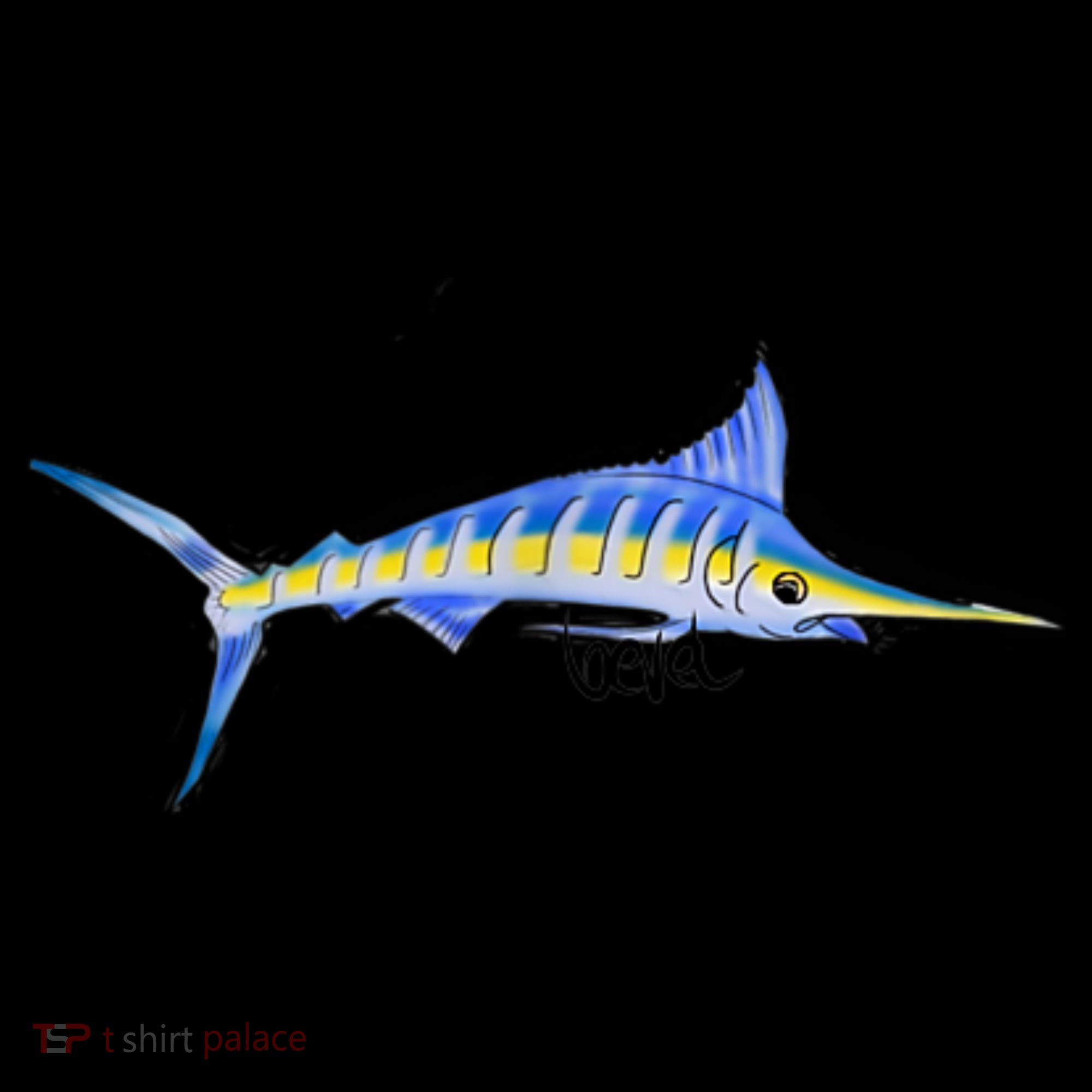 Bevel Tuna Marlin Tank Top