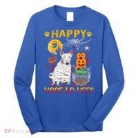 Bull Terrier Mummy Happy Woofgreat Giftlogreat Giftween Halloween Pumpkin Gift Long Sleeve Shirt thumb 0