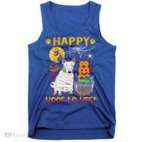 Bull Terrier Mummy Happy Woofgreat Giftlogreat Giftween Halloween Pumpkin Gift Tank Top thumb 0