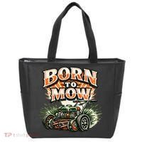 Born To Mow Landscaping Company Mowing Grass Tote Bag thumb 0