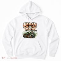 Born To Mow Landscaping Company Mowing Grass Hoodie thumb 0