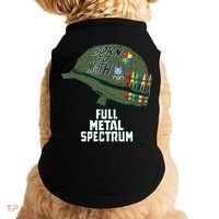 Born To Math Full Metal Spectrum Autism Awareness Doggie Tank thumb 0