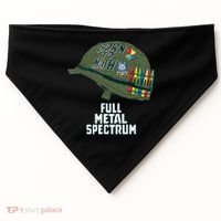 Born To Math Full Metal Spectrum Autism Awareness USA-Made Doggie Bandana thumb 0