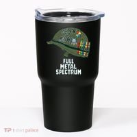 Born To Math Full Metal Spectrum Autism Awareness Tumbler thumb 0