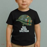 Born To Math Full Metal Spectrum Autism Awareness Toddler T-Shirt thumb 2