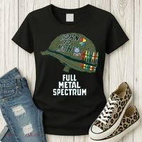 Born To Math Full Metal Spectrum Autism Awareness Women's T-Shirt thumb 3