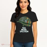 Born To Math Full Metal Spectrum Autism Awareness Women's T-Shirt thumb 4