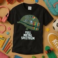 Born To Math Full Metal Spectrum Autism Awareness Kids T-Shirt thumb 3