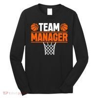 Basketball Team Manager Sports Game Lovers Premium Long Sleeve Shirt thumb 0