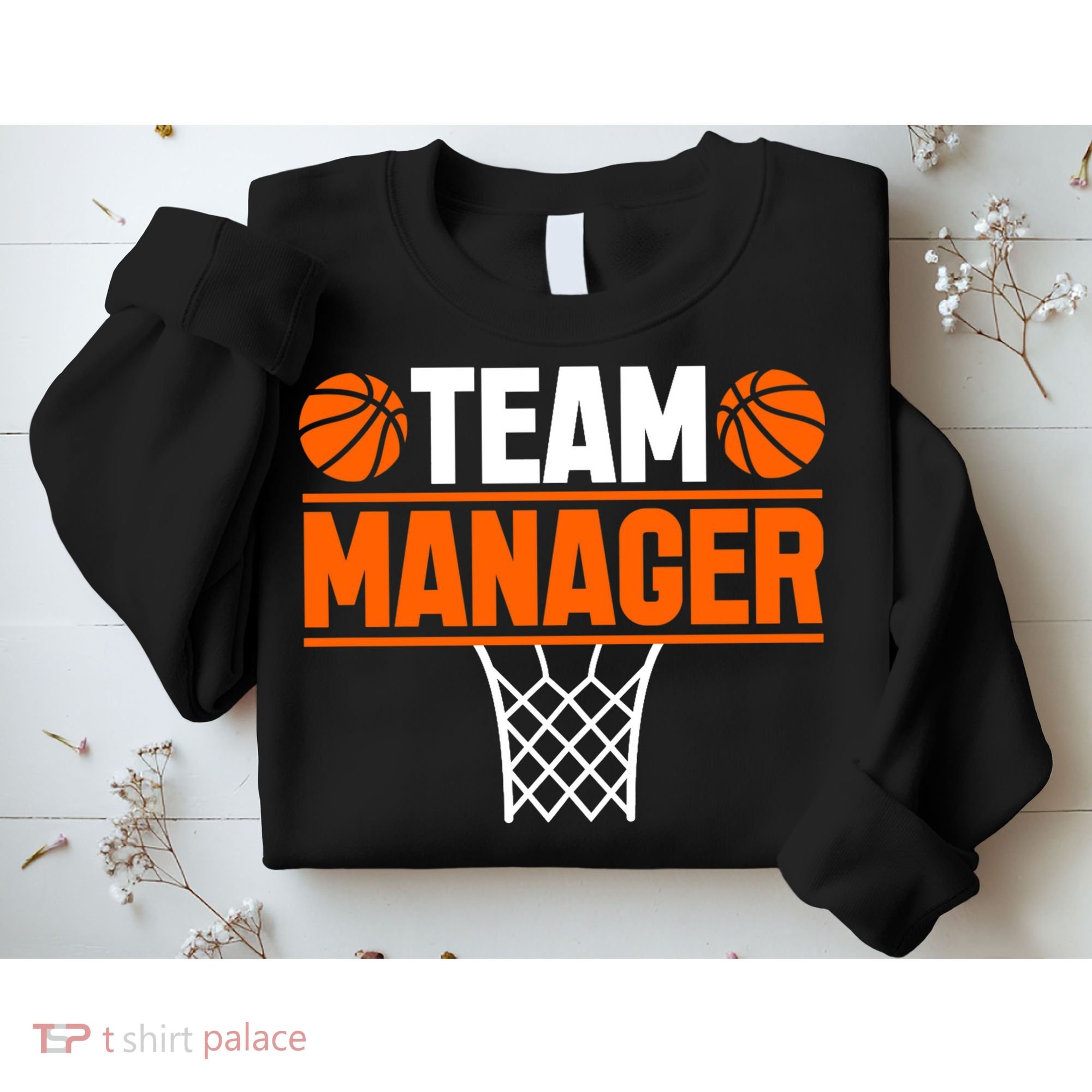 Basketball Team Manager Sports Game Lovers Premium Sweatshirt