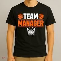 Basketball Team Manager Sports Game Lovers Premium T-Shirt thumb 3
