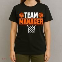 Basketball Team Manager Sports Game Lovers Premium T-Shirt thumb 4