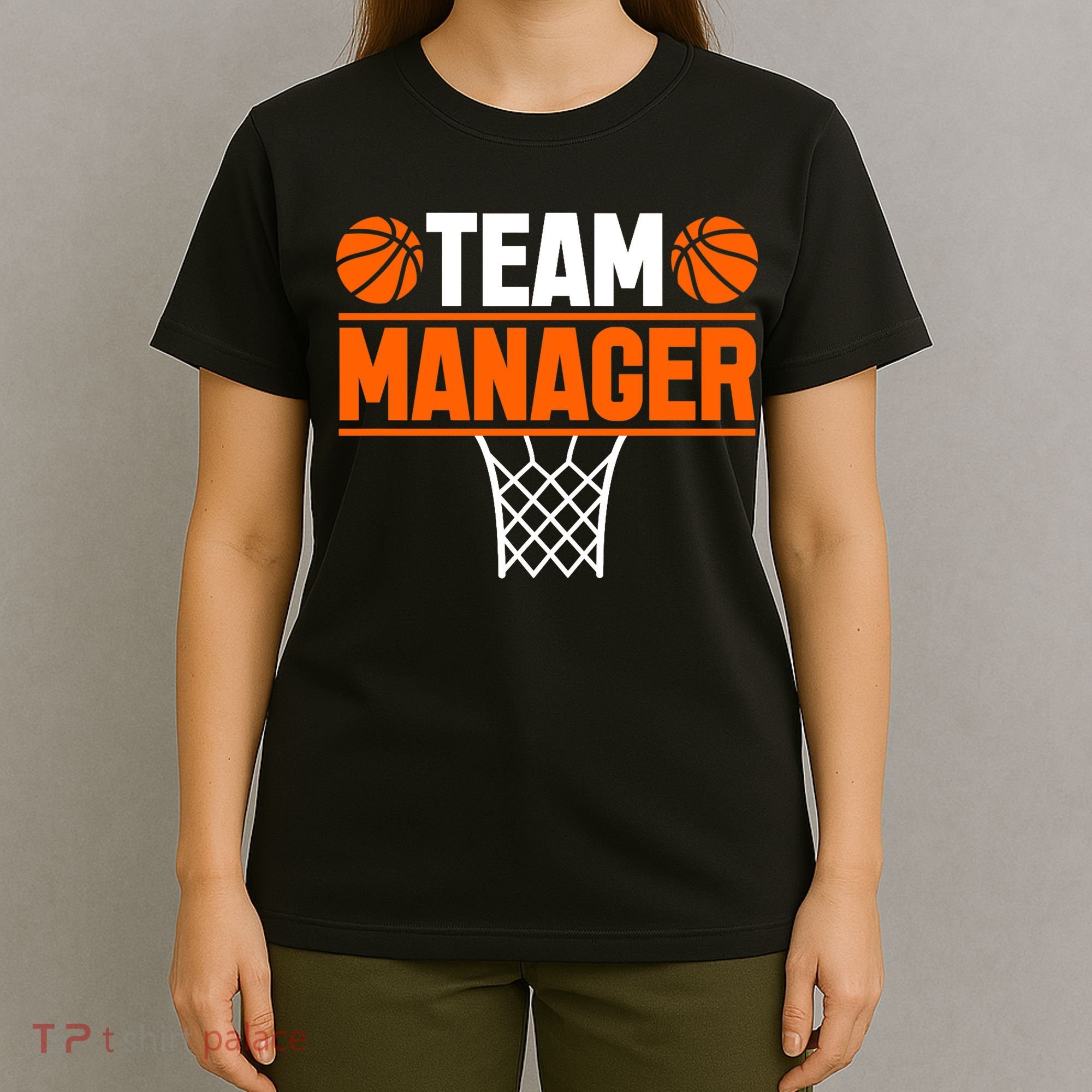Basketball Team Manager Sports Game Lovers Premium T-Shirt