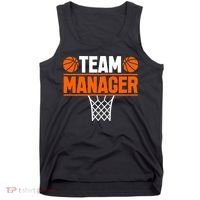 Basketball Team Manager Sports Game Lovers Premium Tank Top thumb 0