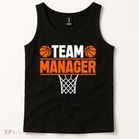 Basketball Team Manager Sports Game Lovers Premium Tank Top thumb 2