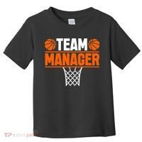 Basketball Team Manager Sports Game Lovers Premium Toddler T-Shirt thumb 0