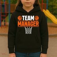 Basketball Team Manager Sports Game Lovers Premium Kids Hoodie thumb 3