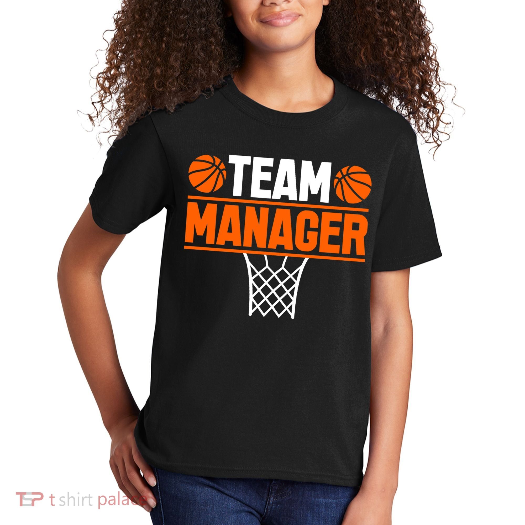 Basketball Team Manager Sports Game Lovers Premium Kids T-Shirt