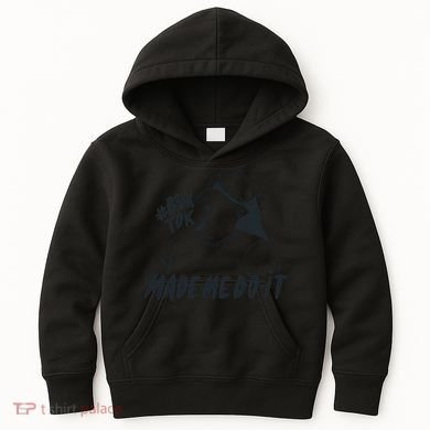 Book Tok Made Me Do It Kids Hoodie